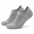 Chaussettes basses 43-46 en maille textile grises respirantes pour sport