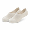 Chaussettes invisibles 35-38 en maille beige respirantes pour usage quotidien